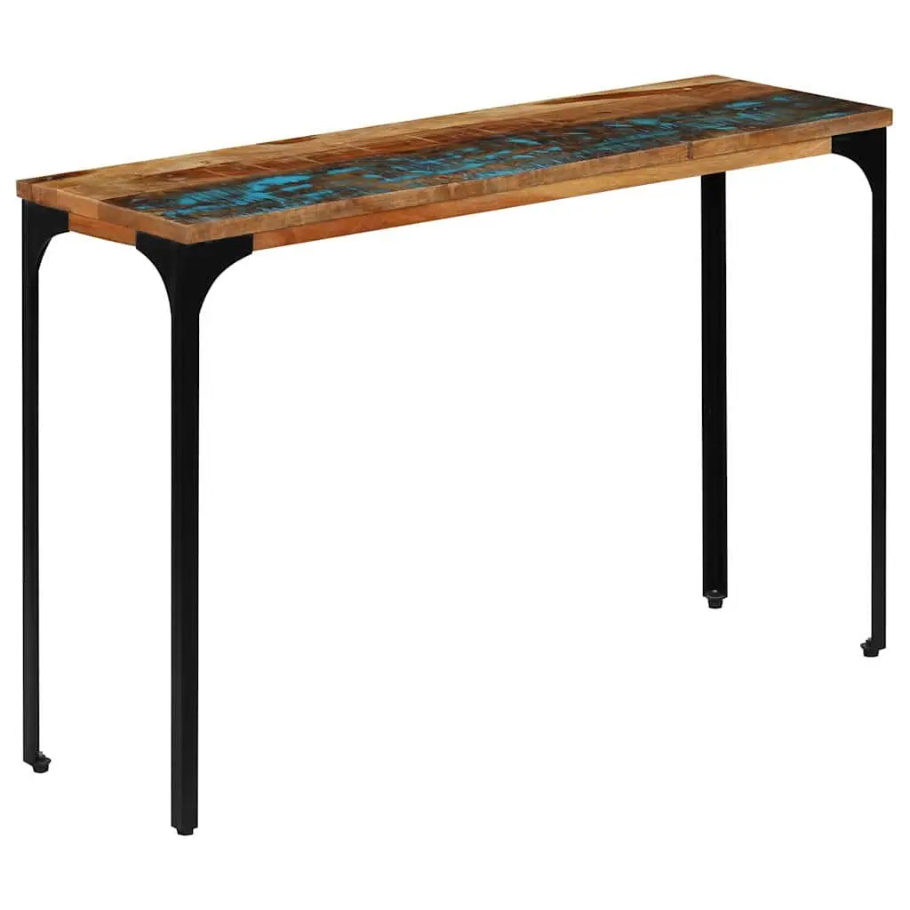 Solid Reclaimed Wood Console Table 120x35x76cm Accent End Table Living Room