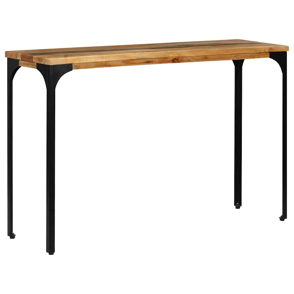 Solid Reclaimed Wood Console Table 120x35x76cm Accent End Table Living Room
