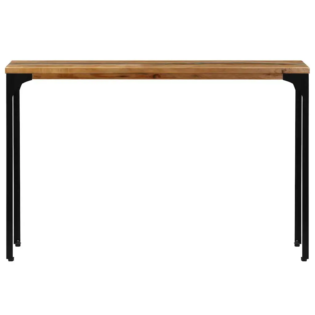 Solid Reclaimed Wood Console Table 120x35x76cm Accent End Table Living Room