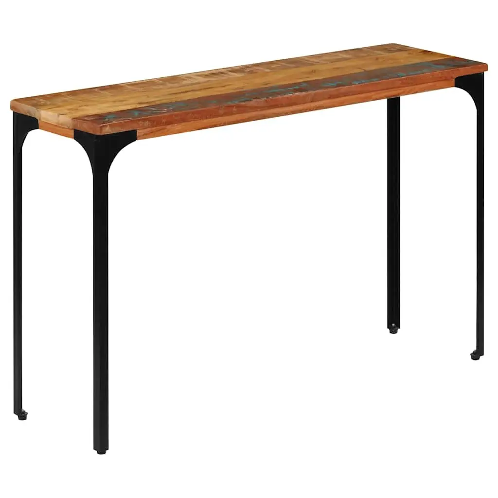 Solid Reclaimed Wood Console Table 120x35x76cm Accent End Table Living Room