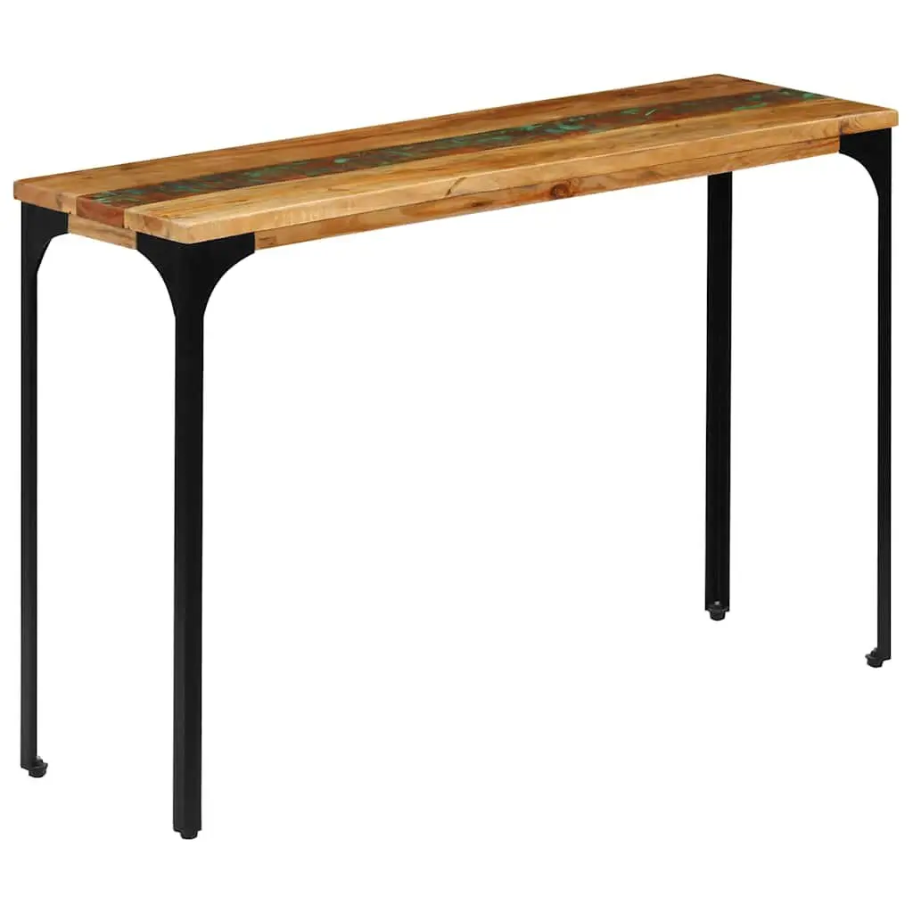 Solid Reclaimed Wood Console Table 120x35x76cm Accent End Table Living Room