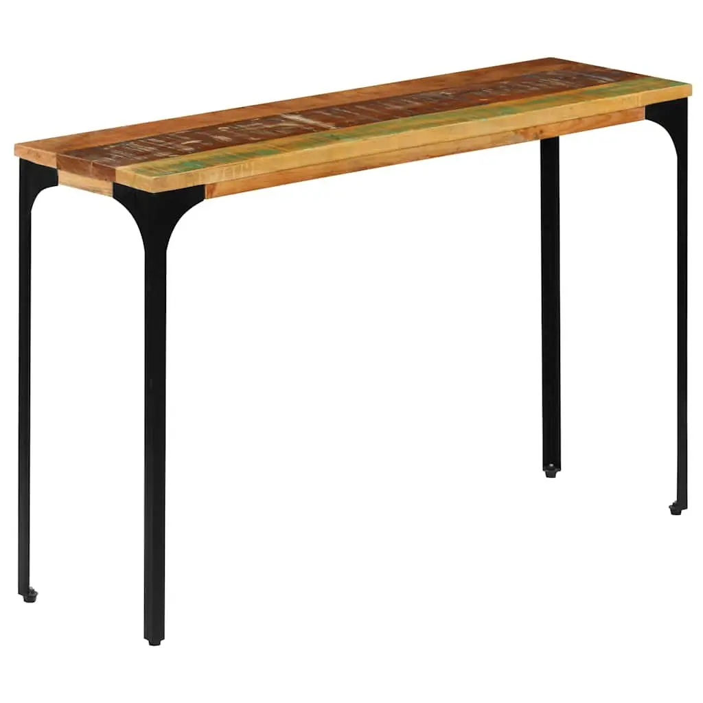 Solid Reclaimed Wood Console Table 120x35x76cm Accent End Table Living Room