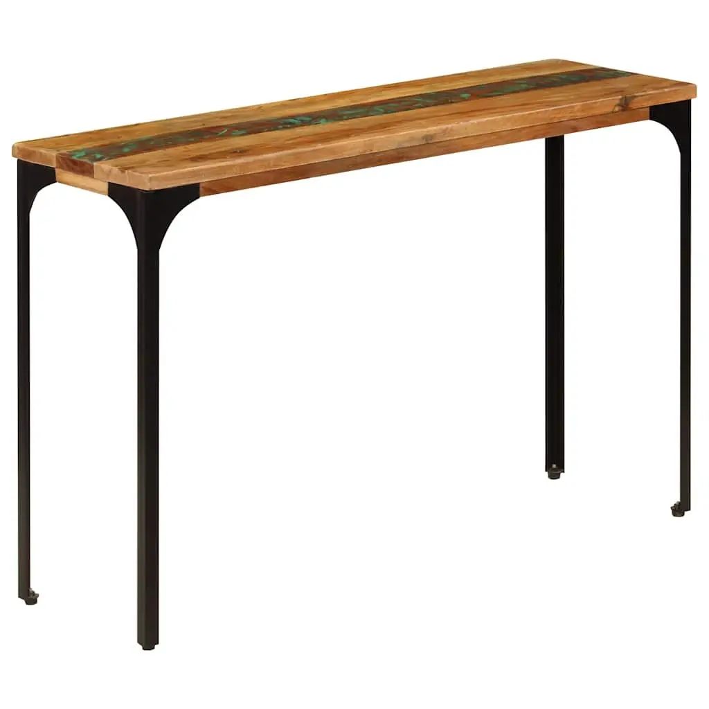 Solid Reclaimed Wood Console Table 120x35x76cm Accent End Table Living Room