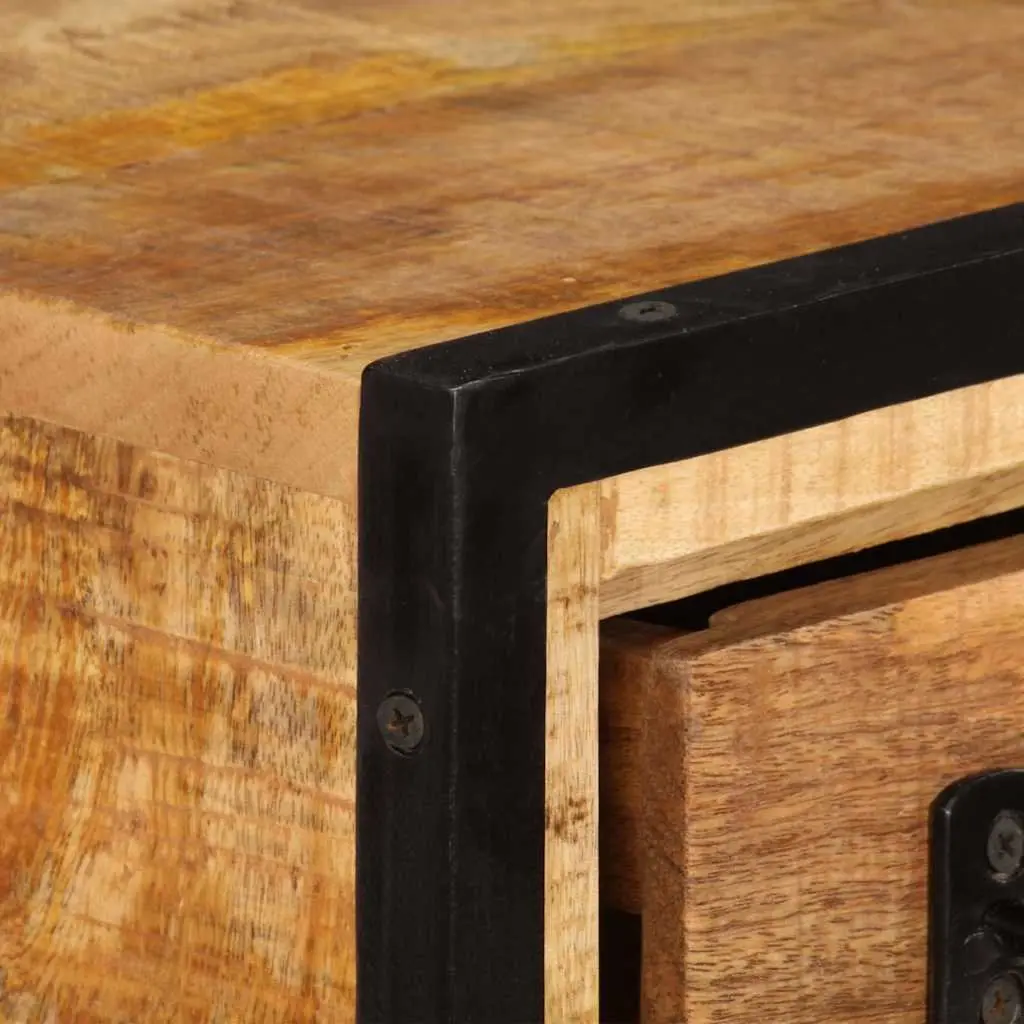 TV Cabinet Storage 120x30x40cm Brown Solid Mango Wood