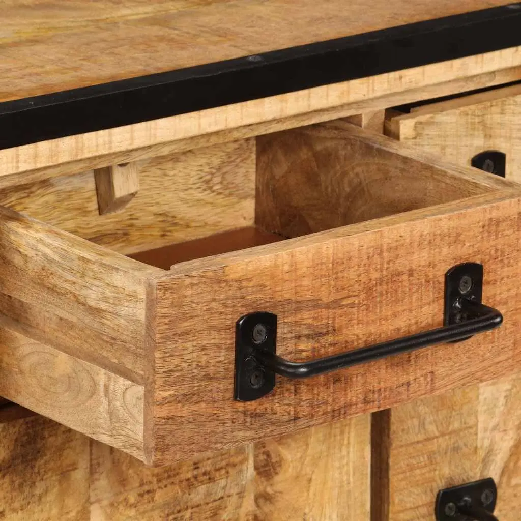 TV Cabinet Storage 120x30x40cm Brown Solid Mango Wood