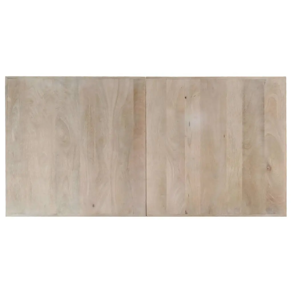 Dining Table 140x70x75cm Solid Mango Wood Kitchen Dining Room Furniture