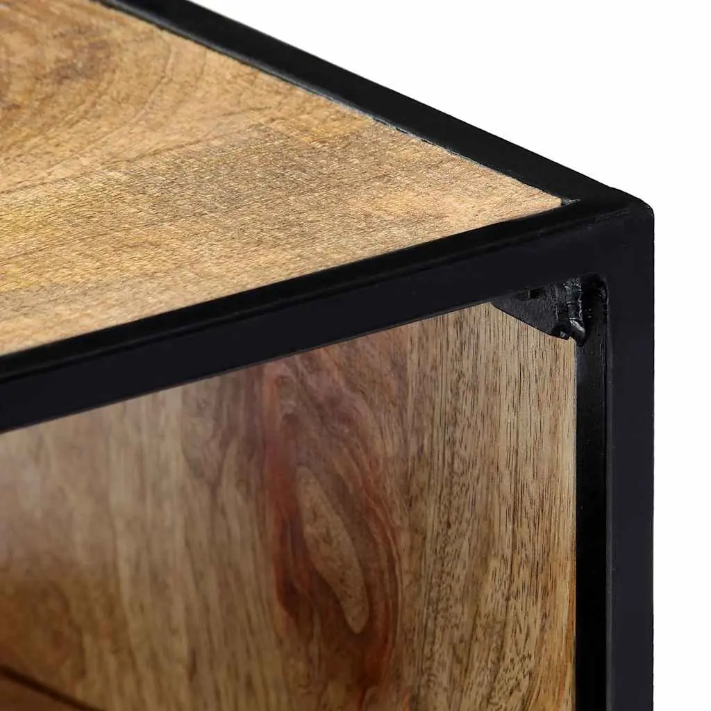 Bedside Table in Brown with Storage Options
