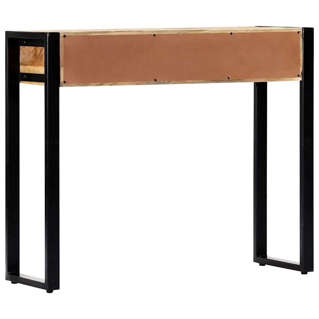 Console Table 90x30x75 cm Solid Mango Wood Hall Entry Accent Furniture Brown