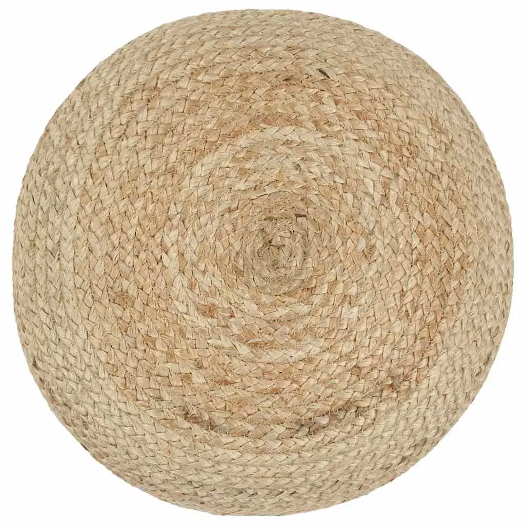 Handmade Jute Pouffe for Comfort