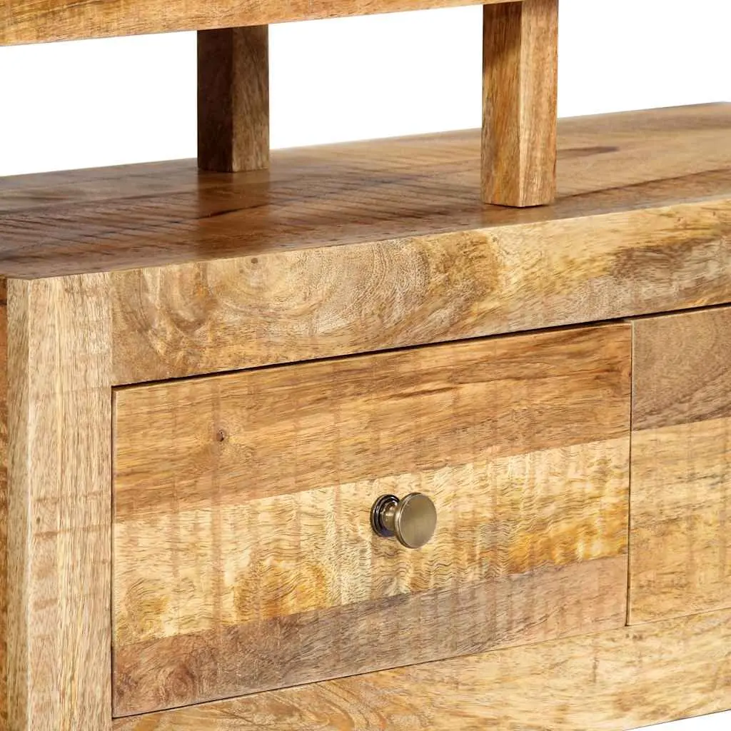 TV Cabinet Storage Unit 120x30x40cm Solid Mango Wood Brown
