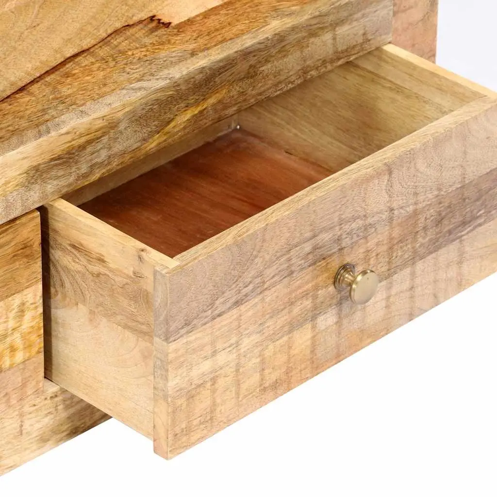 TV Cabinet Storage Unit 120x30x40cm Solid Mango Wood Brown