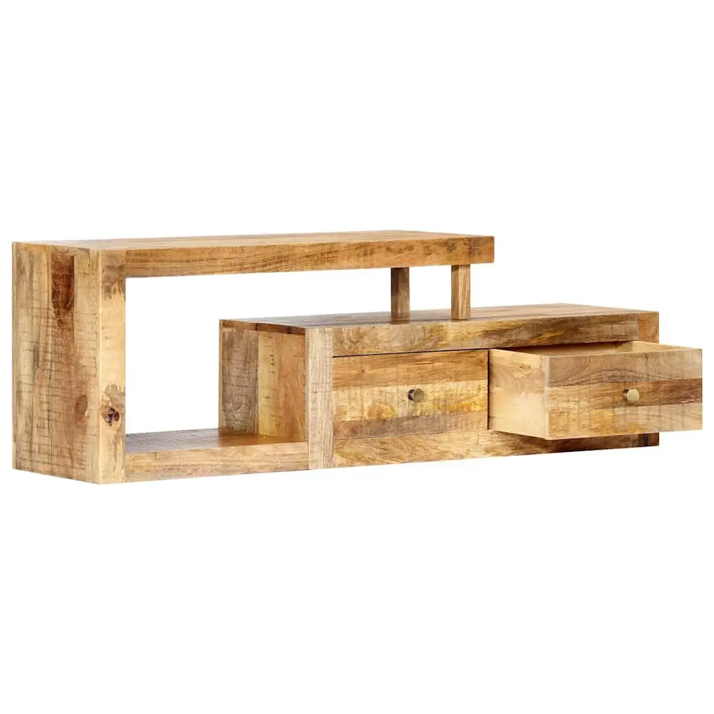 TV Cabinet Storage Unit 120x30x40cm Solid Mango Wood Brown