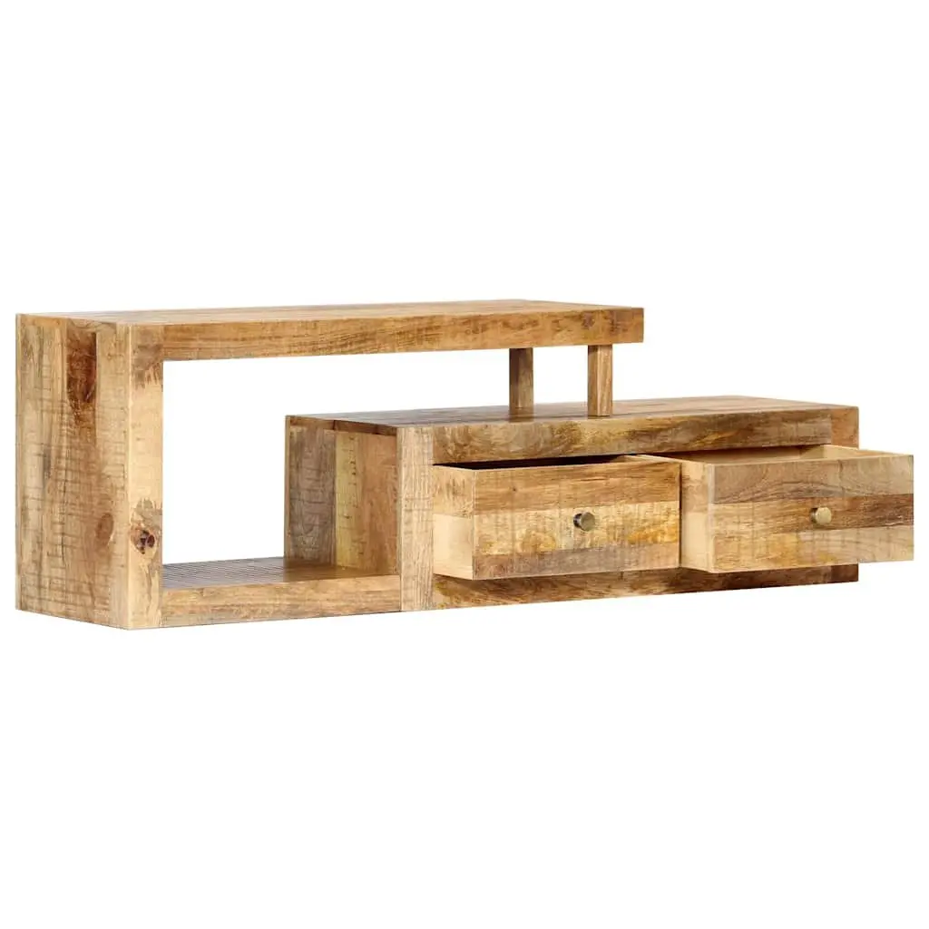 TV Cabinet Storage Unit 120x30x40cm Solid Mango Wood Brown
