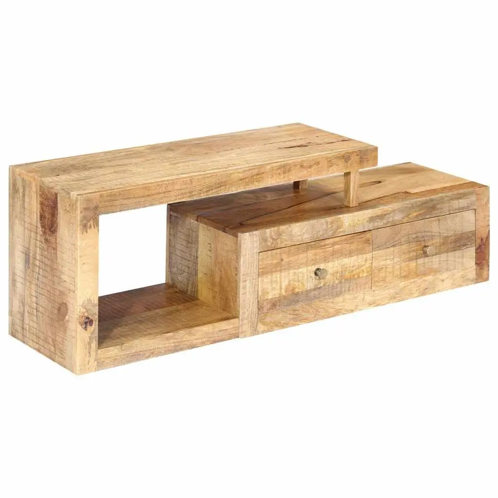 TV Cabinet Storage Unit 120x30x40cm Solid Mango Wood Brown