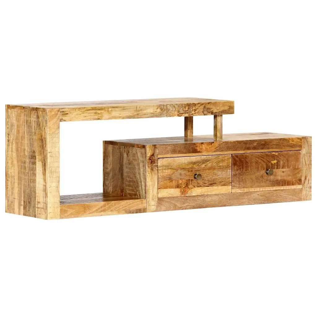 TV Cabinet Storage Unit 120x30x40cm Solid Mango Wood Brown