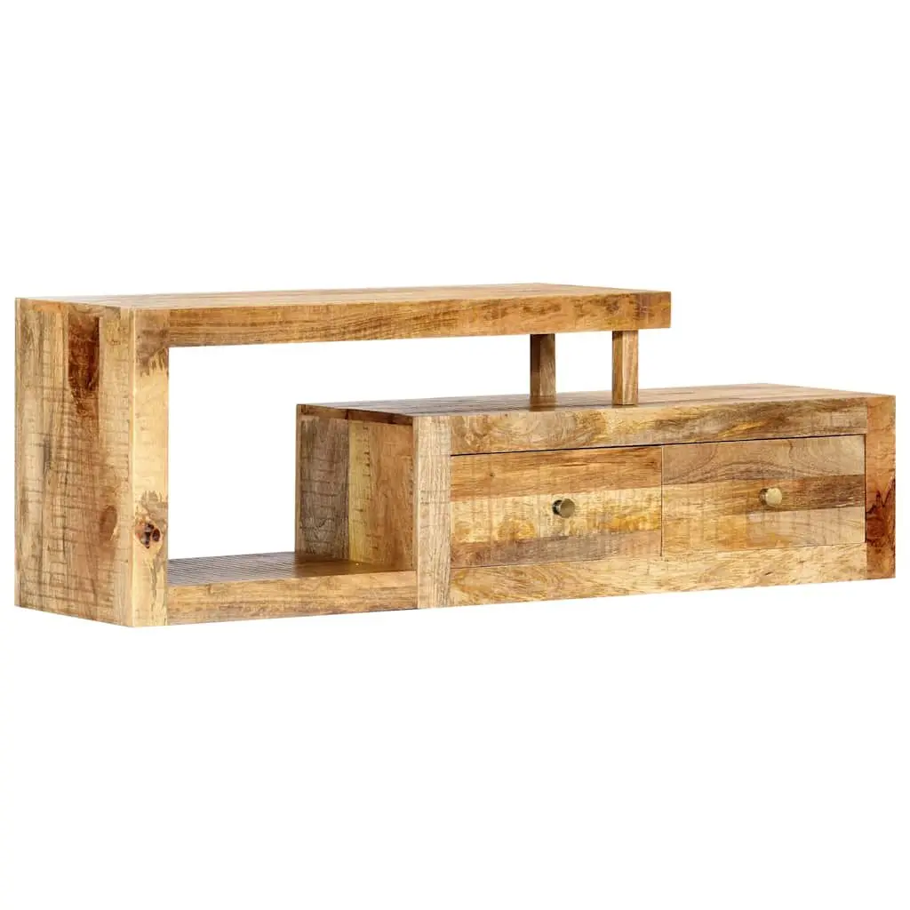 TV Cabinet Storage Unit 120x30x40cm Solid Mango Wood Brown