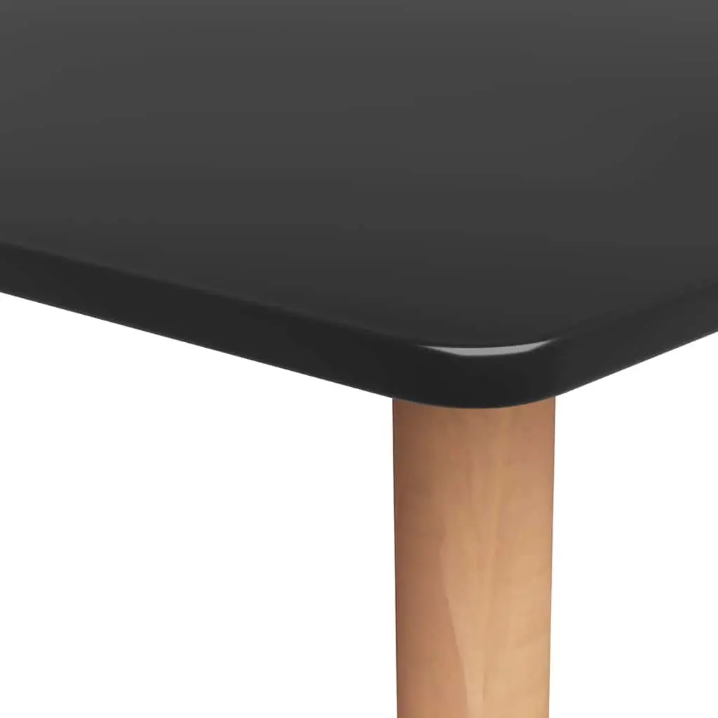 Bar Table Black Kitchen Dining Counter Height Furniture Tall Cocktail Standing