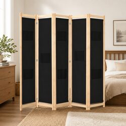 5-Panel Room Divider: Practical and Value-Driven