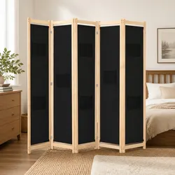 5-Panel Room Divider: Practical and Value-Driven