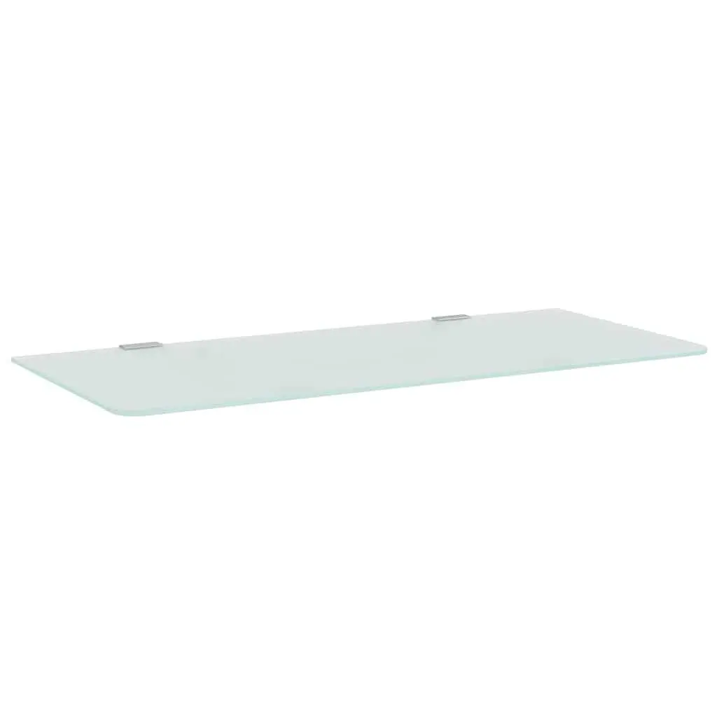 Wall-mounted Urinal Privacy Screen Tempered Glass 90 x 40 cm Transparent
