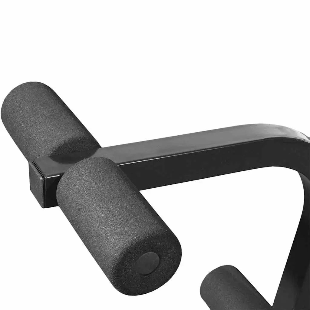 Folding Weight Bench Dumbbell Barbell Set Home Gym Equipment White