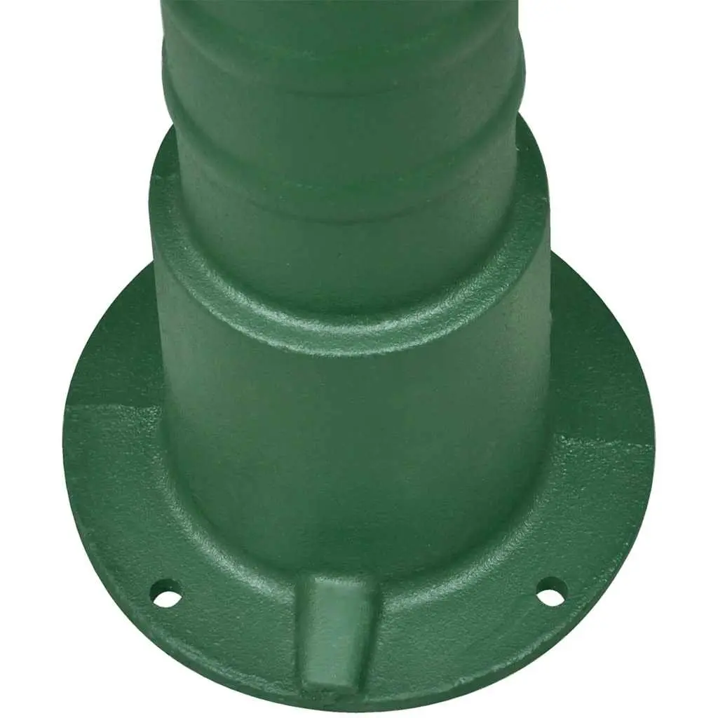 Hand Water Pump Garden Well Draw Up to 8M Deep Cast Iron Green