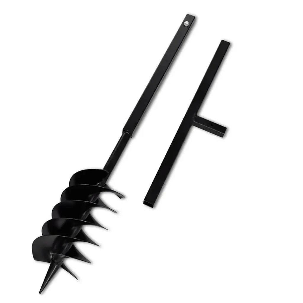 Ground Drill Auger 150mm Soil Aeration with Handle Extension Tubes 13m