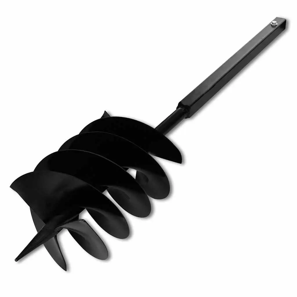 Ground Drill Soil Drilling Tool with Handle 200mm Steel 8 Piece Extension Tubes