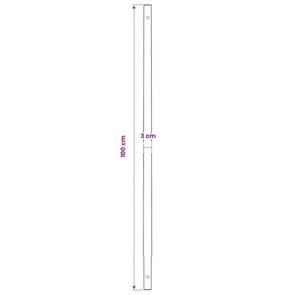 Ground Drill Auger 80mm Gardening Tool with Handle and 5m Extension Tubes