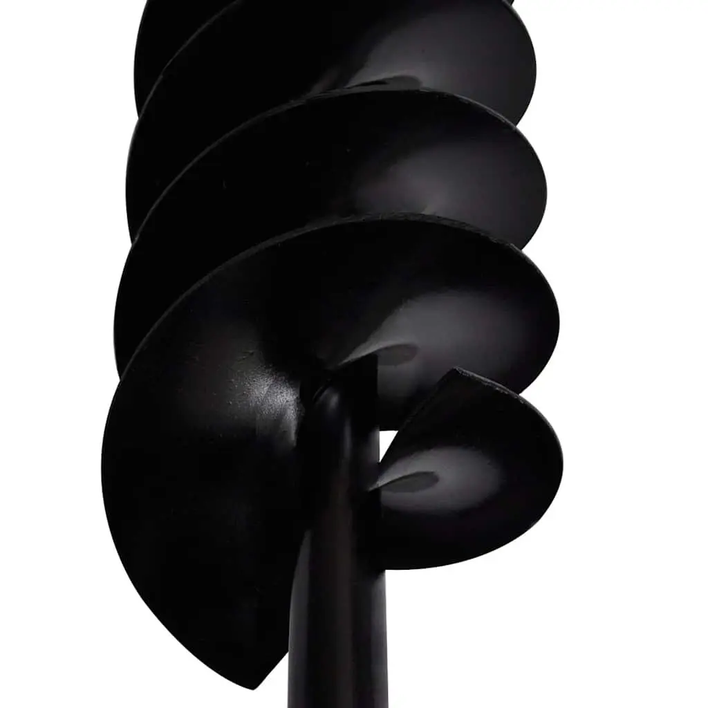 Ground Drill 80mm for Digging Holes Steel with Handle and 9m Extension Tubes