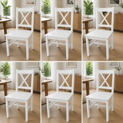 Comfortable and Durable Dining Chair Set - 6 Pieces
