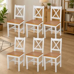 6 Comfortable White Dining Chairs Built for Value