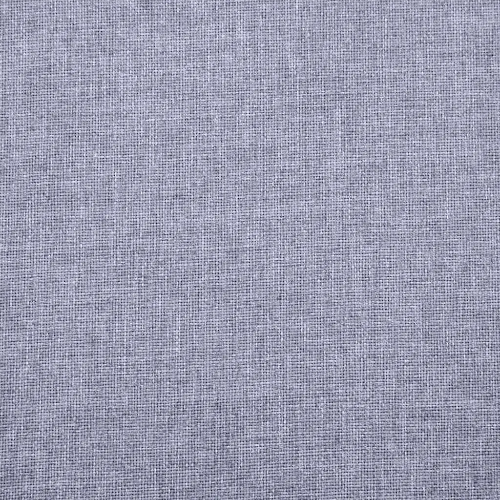Sofa Set Living Room Couch 2-Seater 3-Seater Grey Fabric Padded Cushions