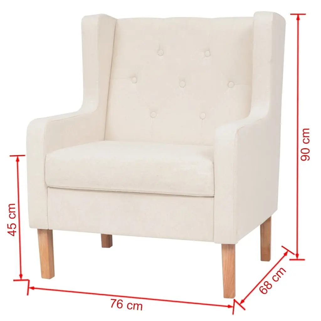 2-Piece White Sofa Set for Comfort