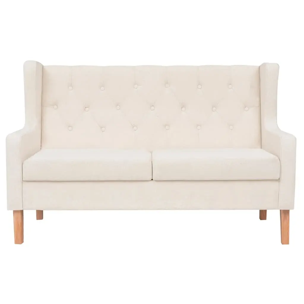 3-Piece Sofa Set Living Room Armchair 2-Seater 3-Seater White