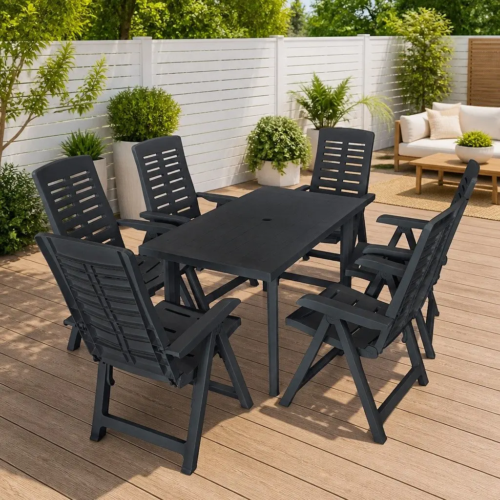 7-Piece Dining Set for Outdoor Enjoyment
