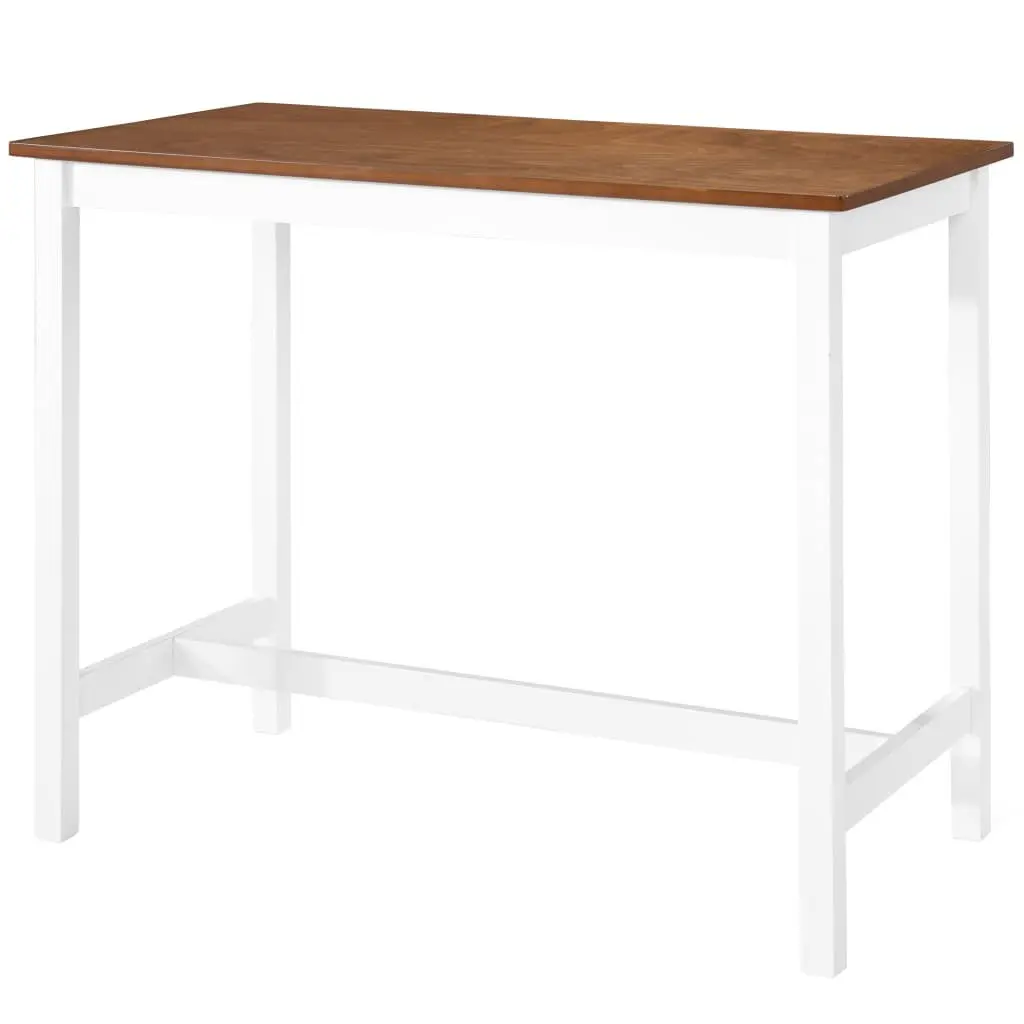 Bar Table and Stool Set with Comfort in Mind