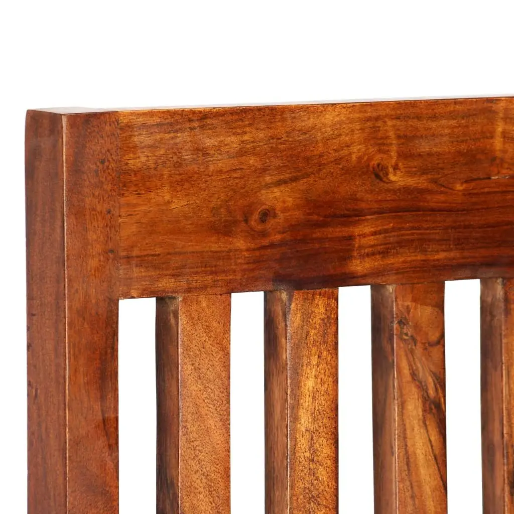 Dining Chairs Modern Solid Wood Kitchen Seating 4 Piece Brown
