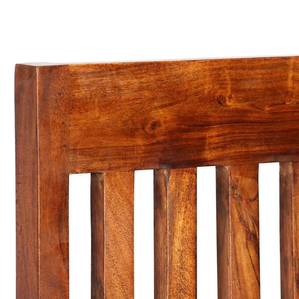 Dining Chairs Modern Kitchen Furniture 6 Piece Solid Wood Brown