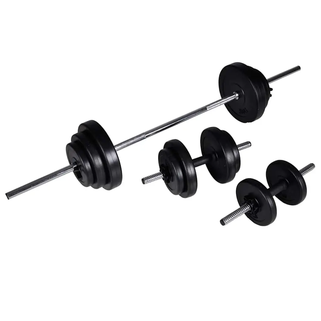 Adjustable Weight Bench Home Gym Equipment Strength Training 30.5kg White