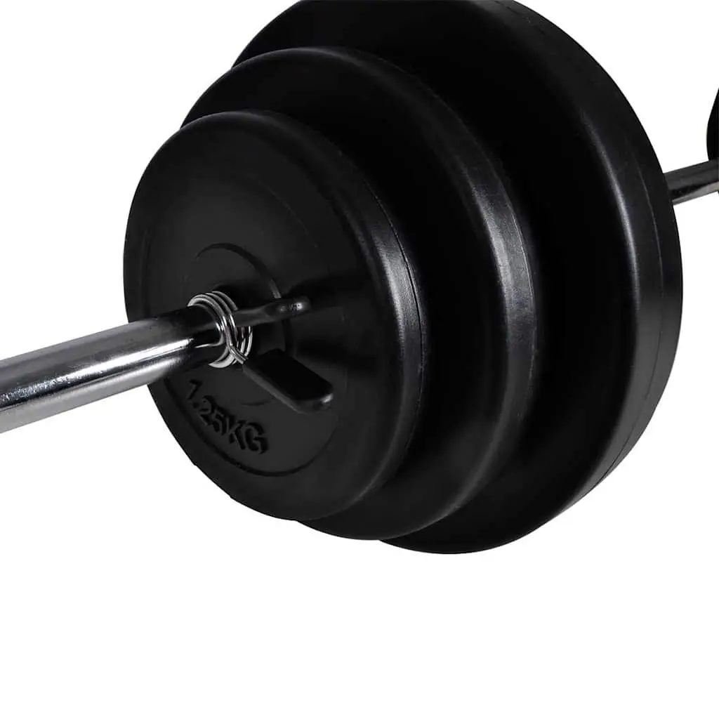 Adjustable Weight Bench Home Gym Equipment Strength Training 30.5kg White