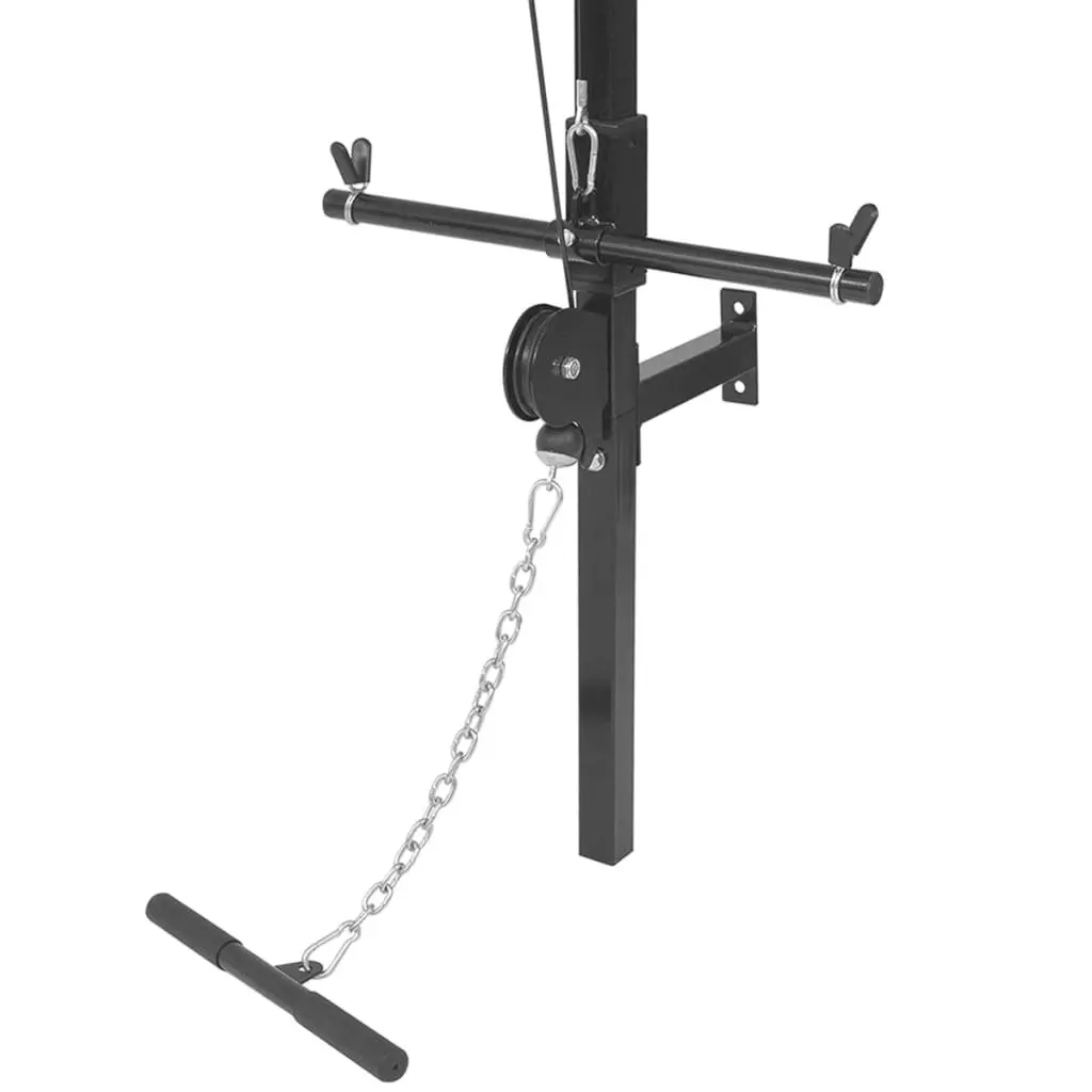 Wall-mounted Power Tower for Stronger Workouts