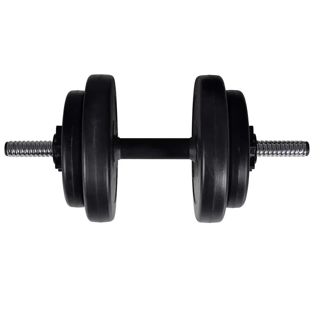 Adjustable Workout Bench Weight Rack Barbell Dumbbell Set Home Gym Equipment Black