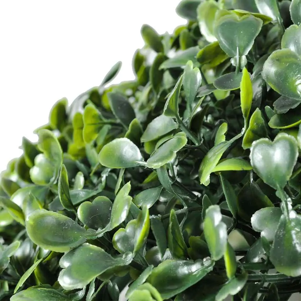 Artificial Boxwood Balls Indoor Outdoor Garden Decor 35cm Green