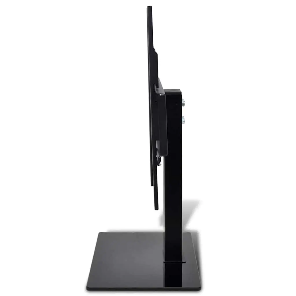 TV Bracket Stand Base Flat Screen Monitor Desktop Display Mount 23"-55" Black