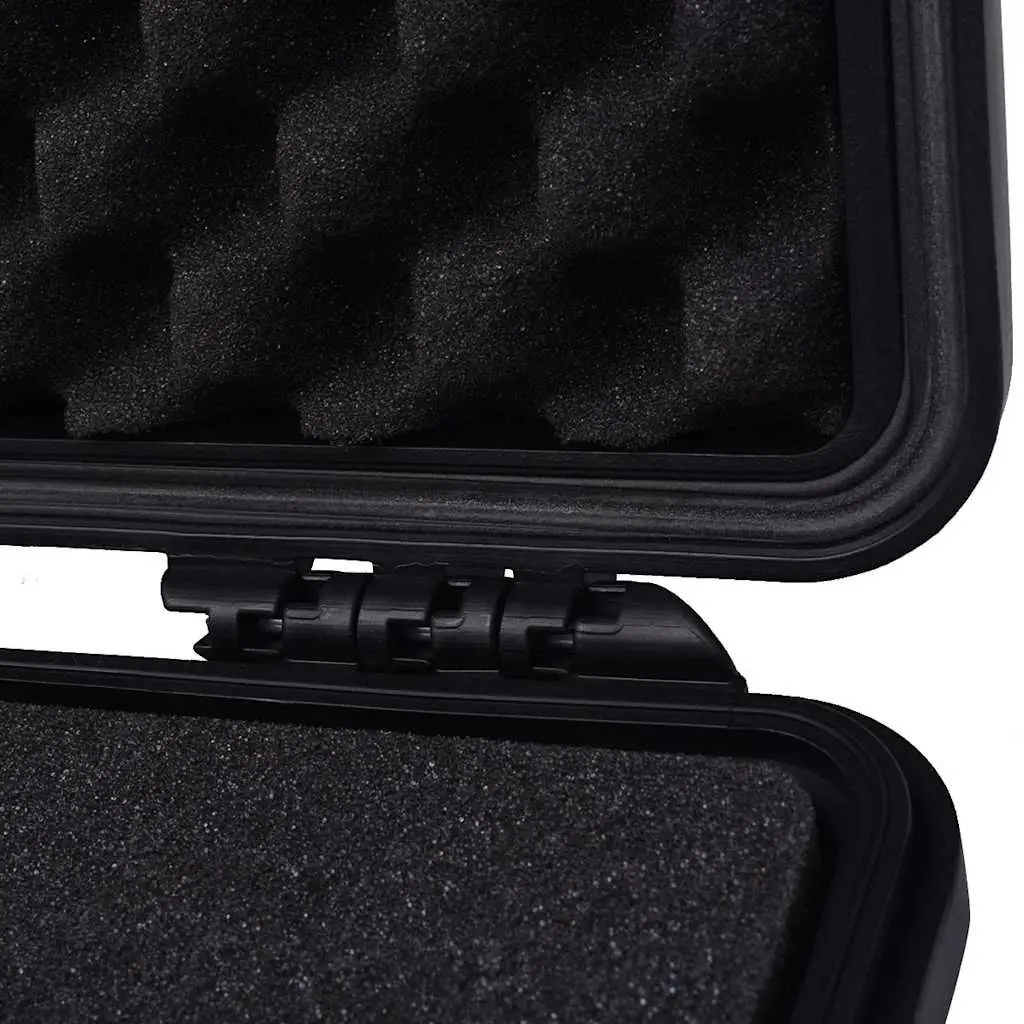 Camera Bag Protective Equipment Case Travel Storage Hard Shell Black 27 x 24.6 x 12.4 cm