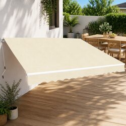 Warm and Practical Folding Manual Awning for Gardens
