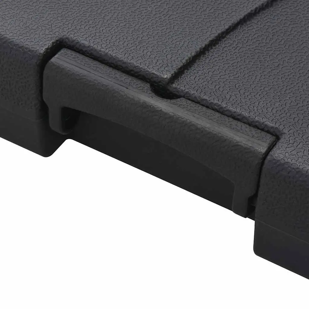 Garden Parasol UV-Resistant Sunshade 360-Degree Tilt Aluminium Frame Grey