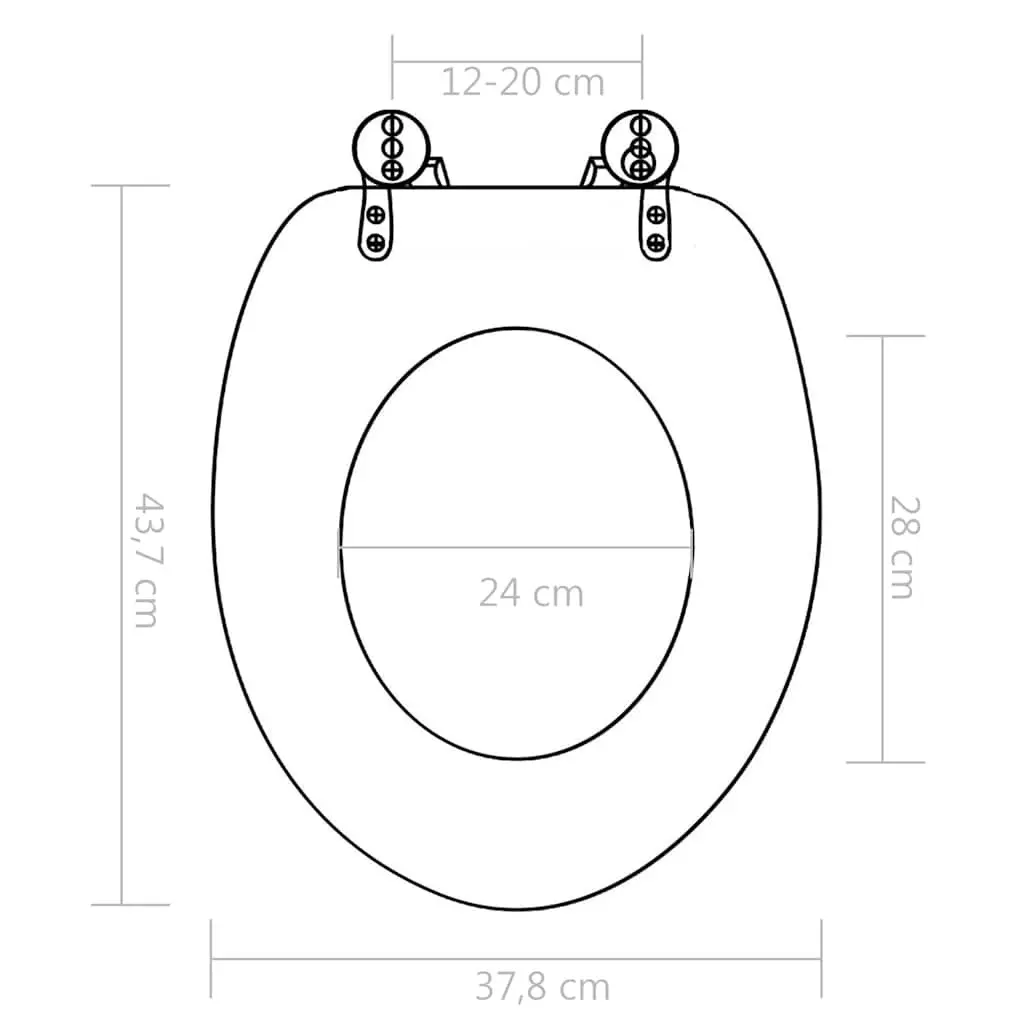 Toilet Seats 2 pcs Soft Close Lids Multicolour Shell Design Bathroom Fixtures