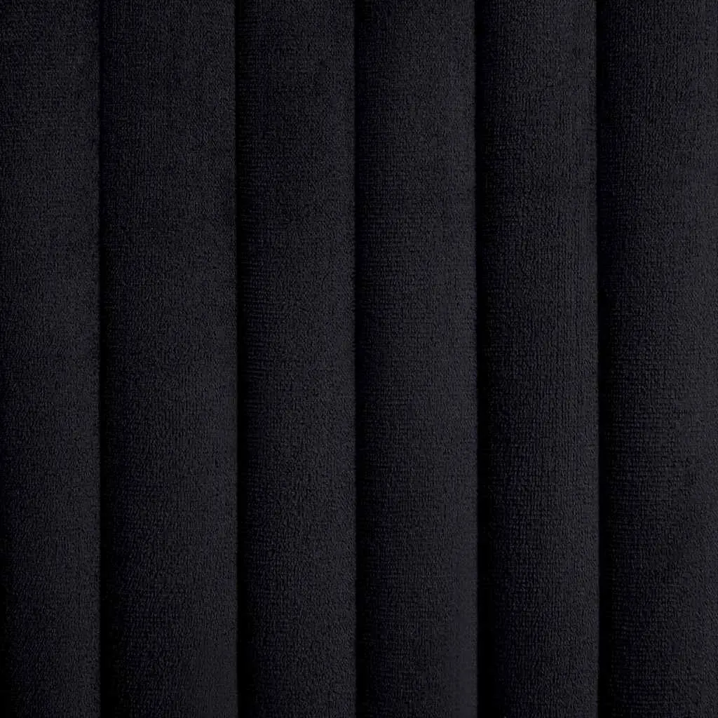 Dining Chairs Set of 6 Velvet Black Kitchen Living Room Seating Furniture